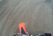 Crash sequence from the second turn of the Novice Class start, VDR Hare Scramble in Berthoud CO, Jan 2009
 - photo 15 